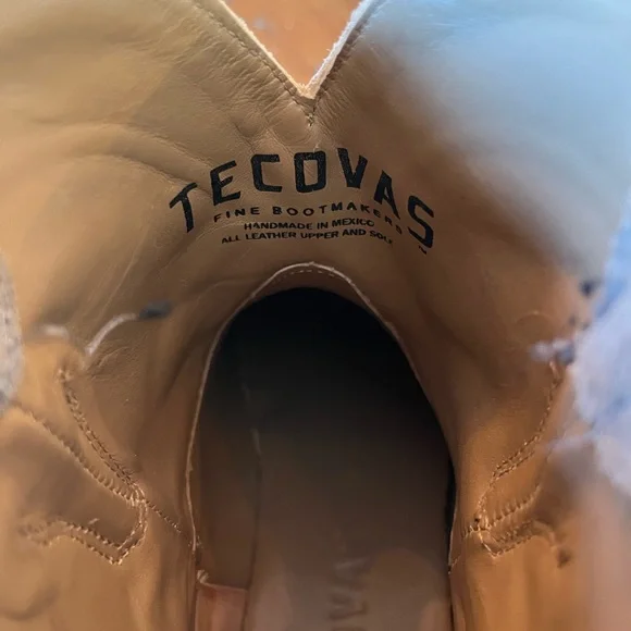 Tecovas - The Lucy - Cowboy Boots / Booties Gray Suede - 7.5 B - Picture 4 of 9